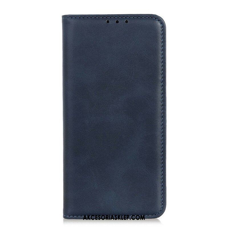 Etui Na Telefon do Samsung Galaxy S21 5G Etui Folio Dwoina Skóry