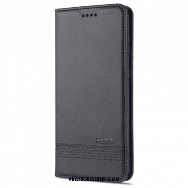 Etui Na Telefon do Samsung Galaxy S21 5G Etui Folio Stylizacja Skóry Azns