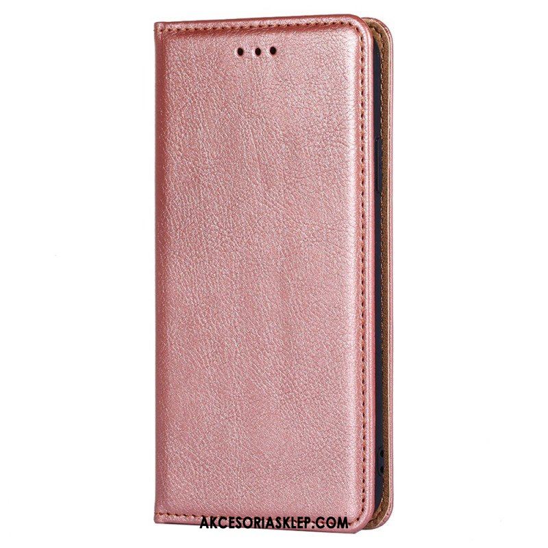 Etui Na Telefon do Samsung Galaxy S23 Plus 5G Etui Folio Przeszycia Ze Sztucznej Skóry