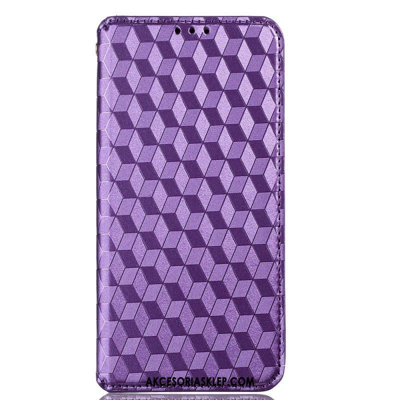 Etui Na Telefon do Sony Xperia 1 IV Etui Folio Kostki 3d