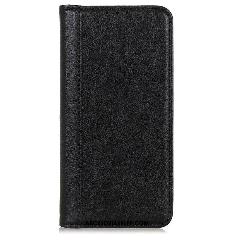 Etui Na Telefon do Sony Xperia 5 IV Etui Folio Dwoina Skóry