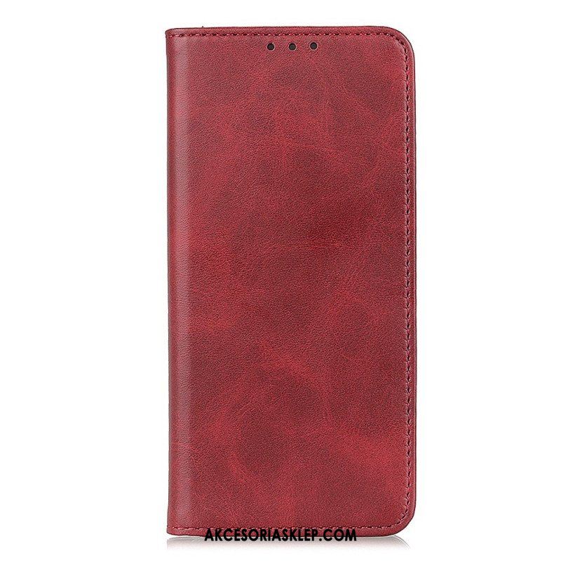 Etui Na Telefon do Sony Xperia 5 IV Etui Folio Dwoina Skóry