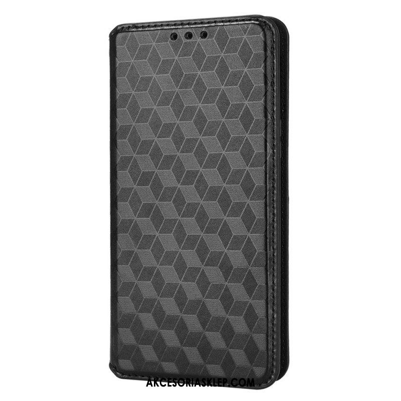 Etui Na Telefon do Sony Xperia 5 IV Etui Folio Tekstura 3d