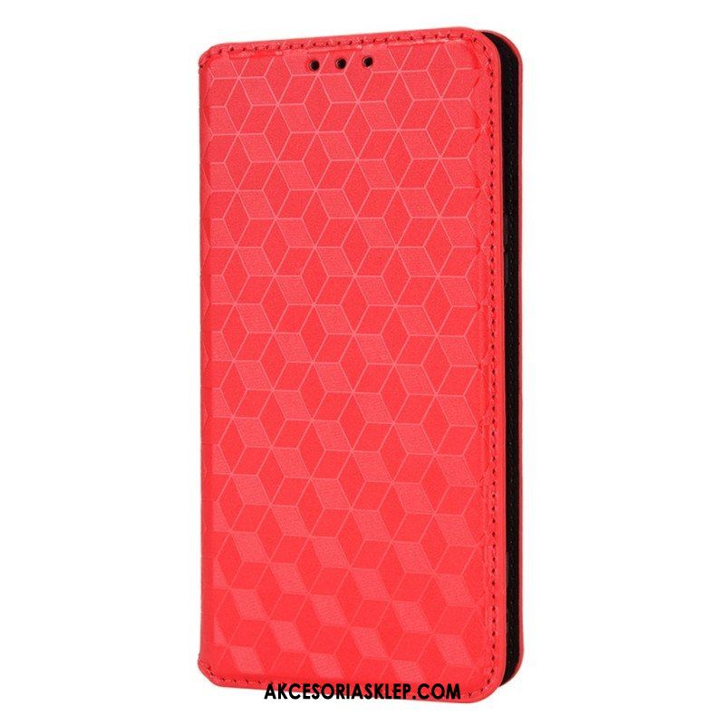 Etui Na Telefon do Sony Xperia 5 IV Etui Folio Tekstura 3d