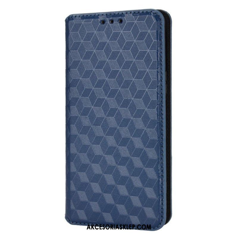 Etui Na Telefon do Sony Xperia 5 IV Etui Folio Tekstura 3d