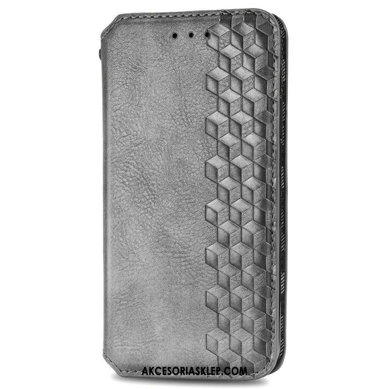 Etui Na Telefon do Xiaomi 12 / 12X Etui Folio Diamentowa Tekstura