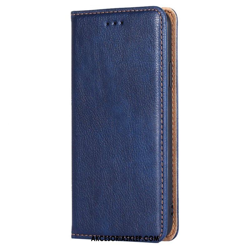 Etui Na Telefon do Xiaomi 13 Pro Etui Folio Przeszycia Ze Sztucznej Skóry