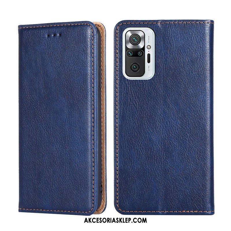 Etui Na Telefon do Xiaomi Redmi Note 10 Pro Etui Folio Skórzany Styl Vintage