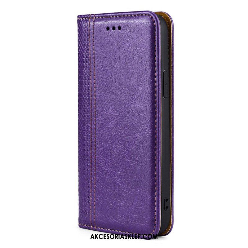 Etui Na Telefon do Xiaomi Redmi Note 11 Pro / 11 Pro 5G Etui Folio Teksturowany Efekt Skóry