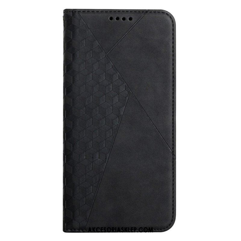 Etui Na Telefon do Xiaomi Redmi Note 11 Pro Plus 5G Etui Folio Wzór 3d Z Efektem Skóry