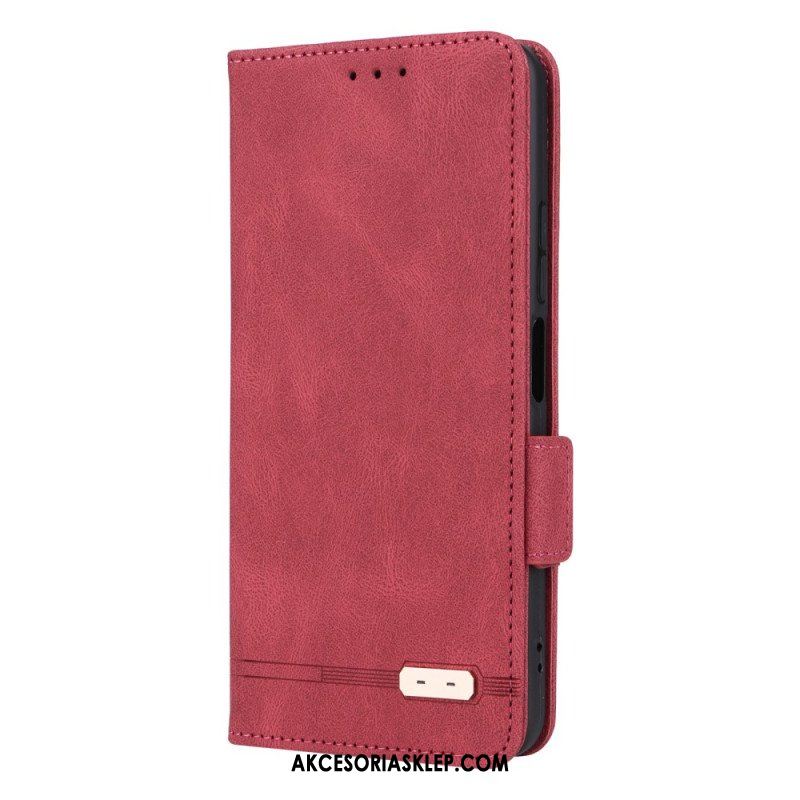 Etui Na Telefon do Xiaomi Redmi Note 12 4G Etui Folio Klasyka Vintage