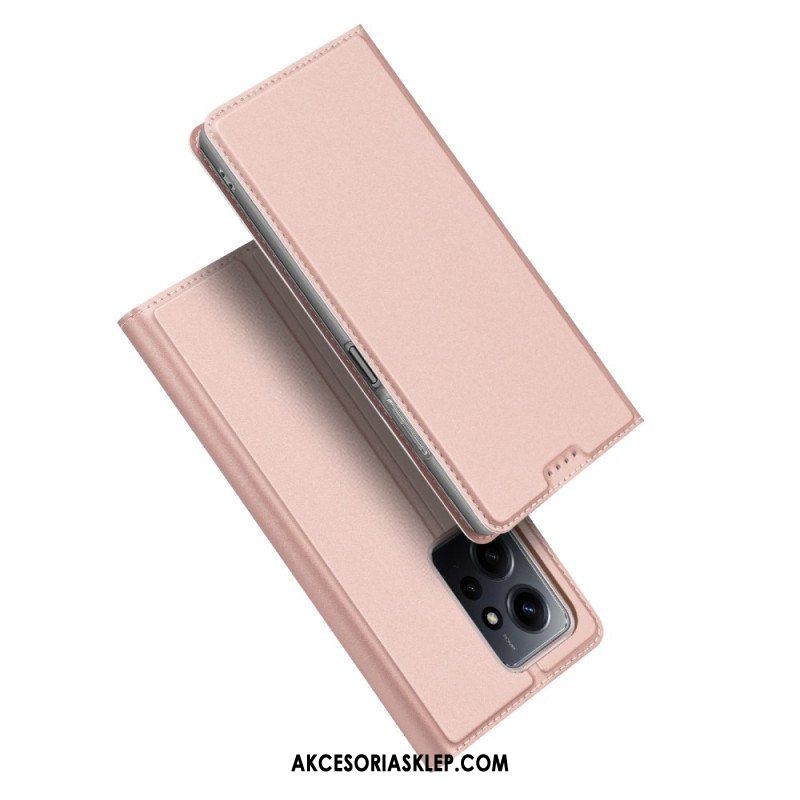 Etui Na Telefon do Xiaomi Redmi Note 12 4G Etui Folio Seria Skin-pro Dux Ducis