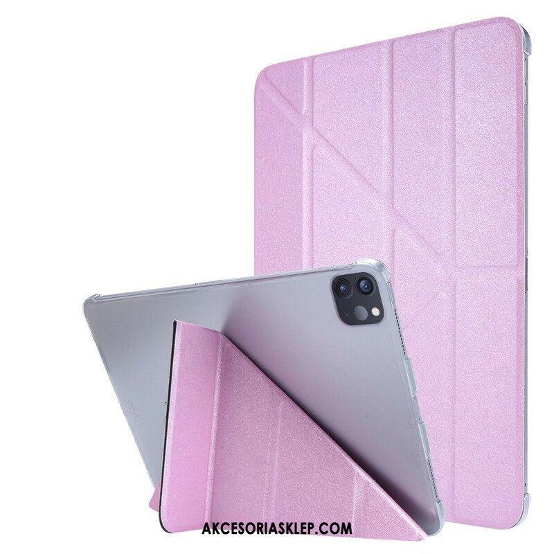 Etui Na Telefon do iPad Pro 12.9" (2022) Origami Ze Sztucznej Skóry