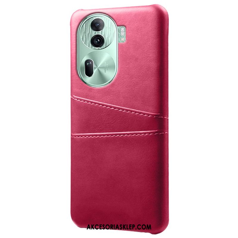 Etui Oppo Reno 11 Pro 5g Etui Na Karty Z Efektem Skóry Etui Ochronne