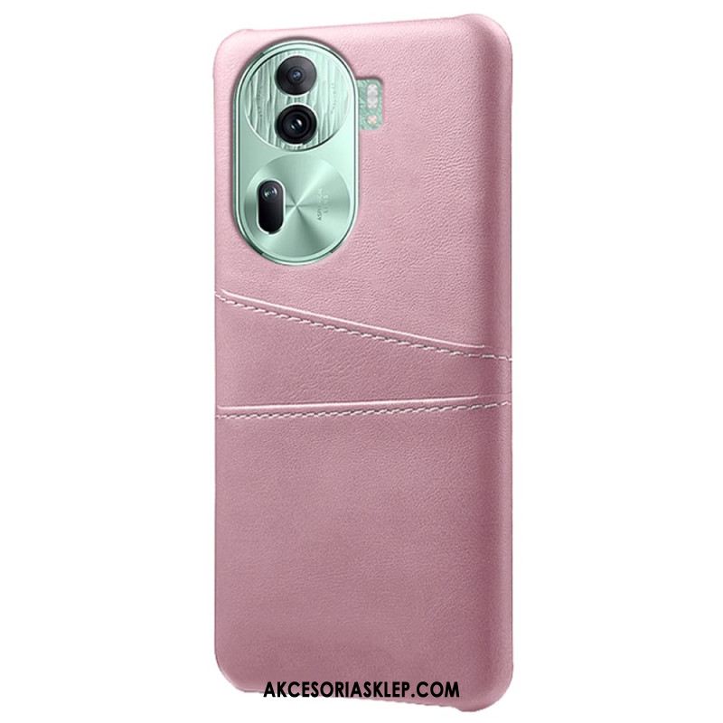 Etui Oppo Reno 11 Pro 5g Etui Na Karty Z Efektem Skóry Etui Ochronne