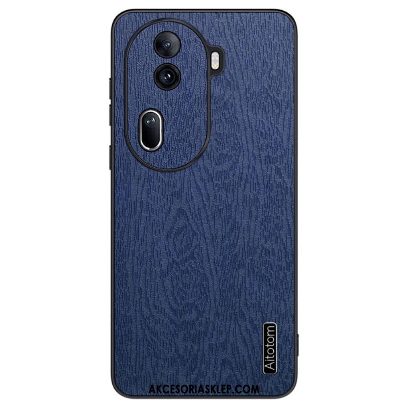 Etui Oppo Reno 11 Pro 5g Sztuczna Skóra Z Efektem Drewna