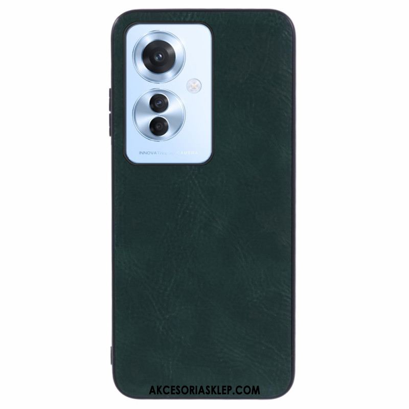 Etui Oppo Reno 11f 5g Tekstura Skóry W Stylu Retro Etui Ochronne