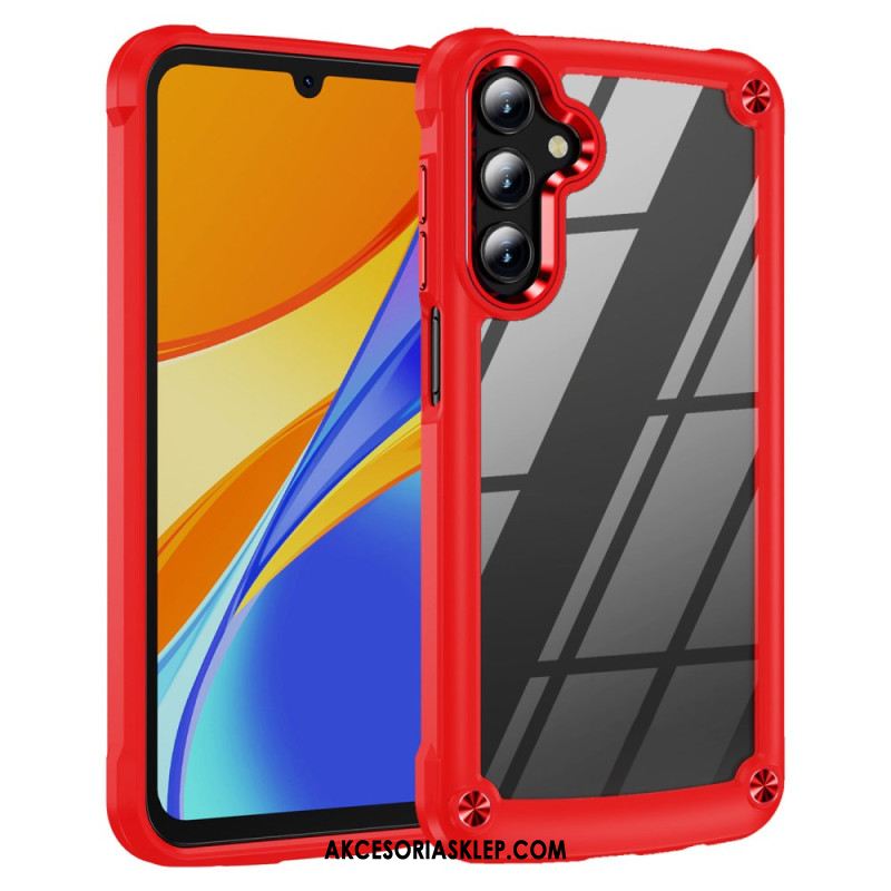 Etui Samsung Galaxy A15 5g Rama Soczewki Ze Stopu Etui Ochronne