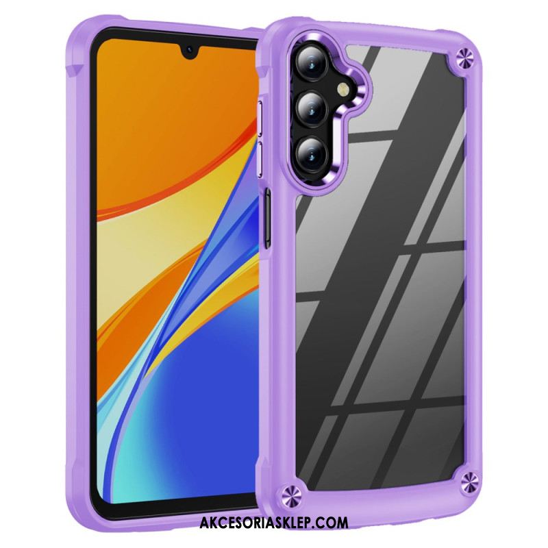 Etui Samsung Galaxy A15 5g Rama Soczewki Ze Stopu Etui Ochronne