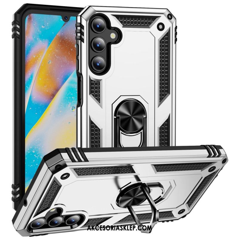 Etui Samsung Galaxy A15 5g Wersja Metalowa Z Pierścieniem Podporowym