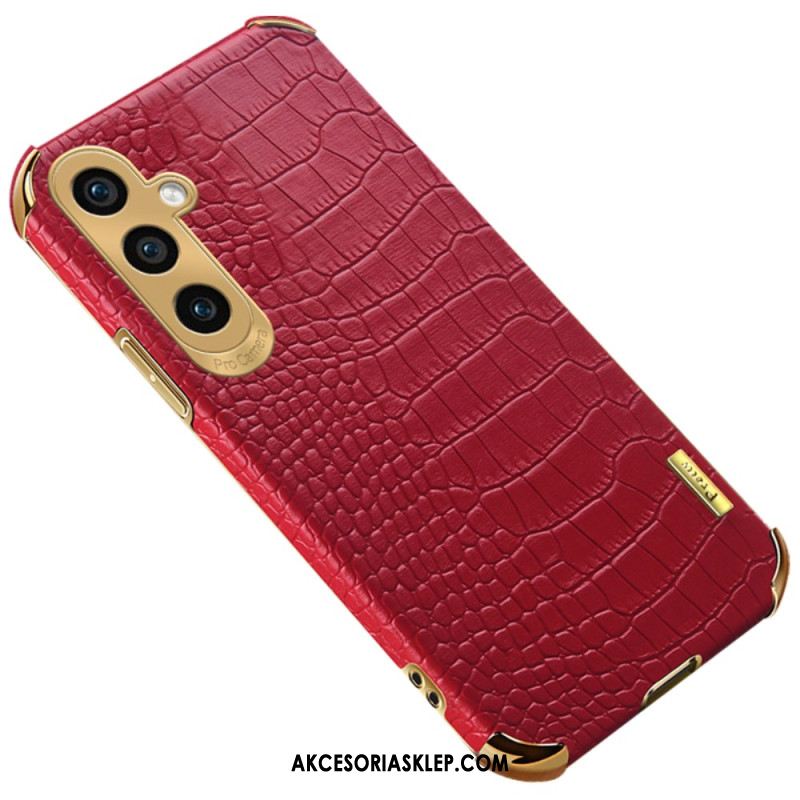 Etui Samsung Galaxy A55 5g Styl Krokodyla Etui Ochronne