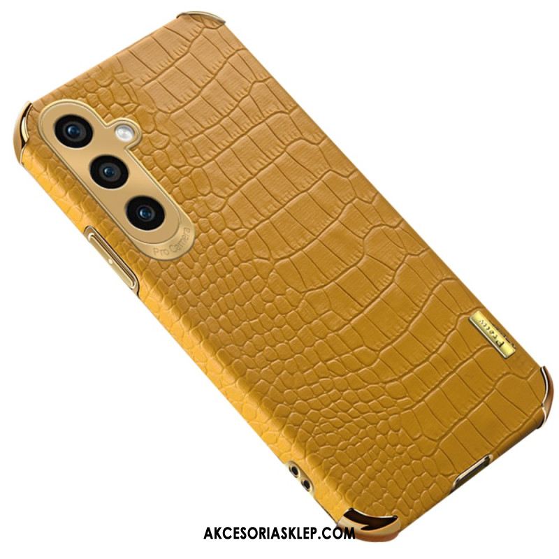 Etui Samsung Galaxy A55 5g Styl Krokodyla Etui Ochronne