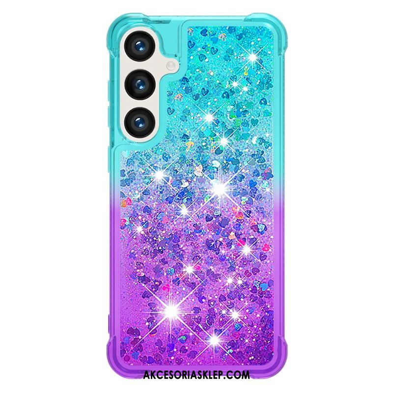 Etui Samsung Galaxy S24 Plus 5g Płynny Brokat Etui Ochronne