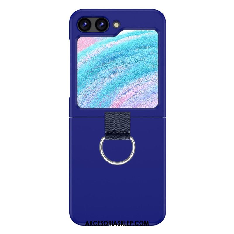 Etui Samsung Galaxy Z Flip 5 Z Pierścieniem Etui Ochronne