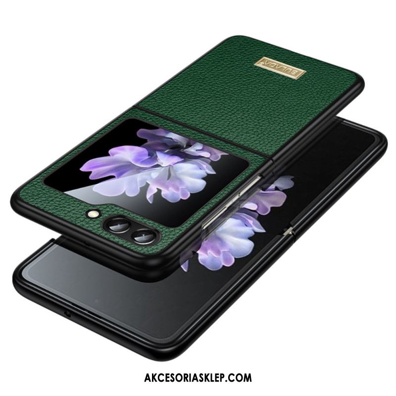 Etui Samsung Galaxy Z Flip 6 Tekstura Liczi Sulada