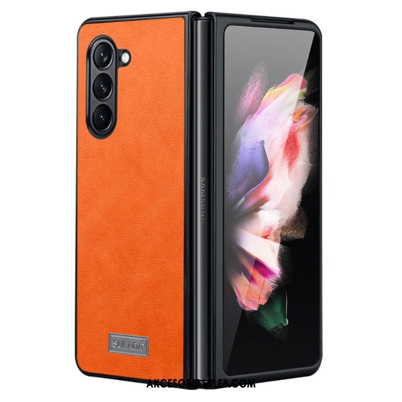 Etui Samsung Galaxy Z Fold 5 Elegancka Skóra Abeel