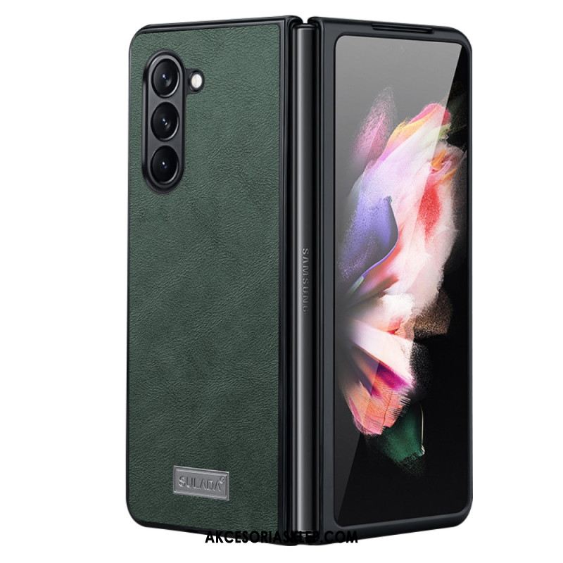 Etui Samsung Galaxy Z Fold 5 Elegancka Skóra Abeel