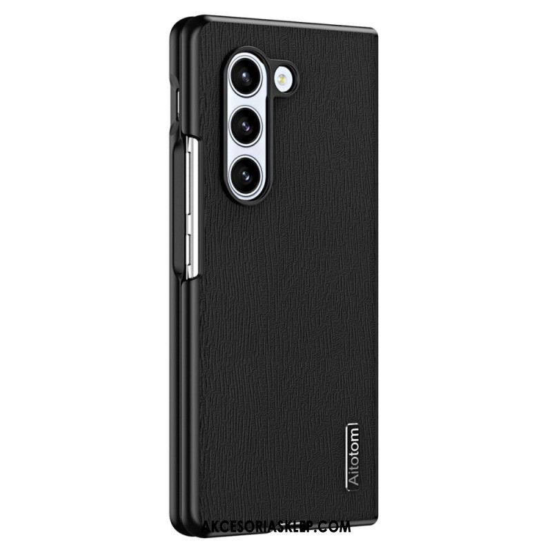 Etui Samsung Galaxy Z Fold 6 Dwastruktura Drewna