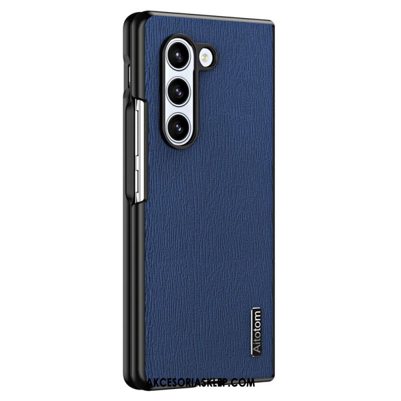 Etui Samsung Galaxy Z Fold 6 Dwastruktura Drewna