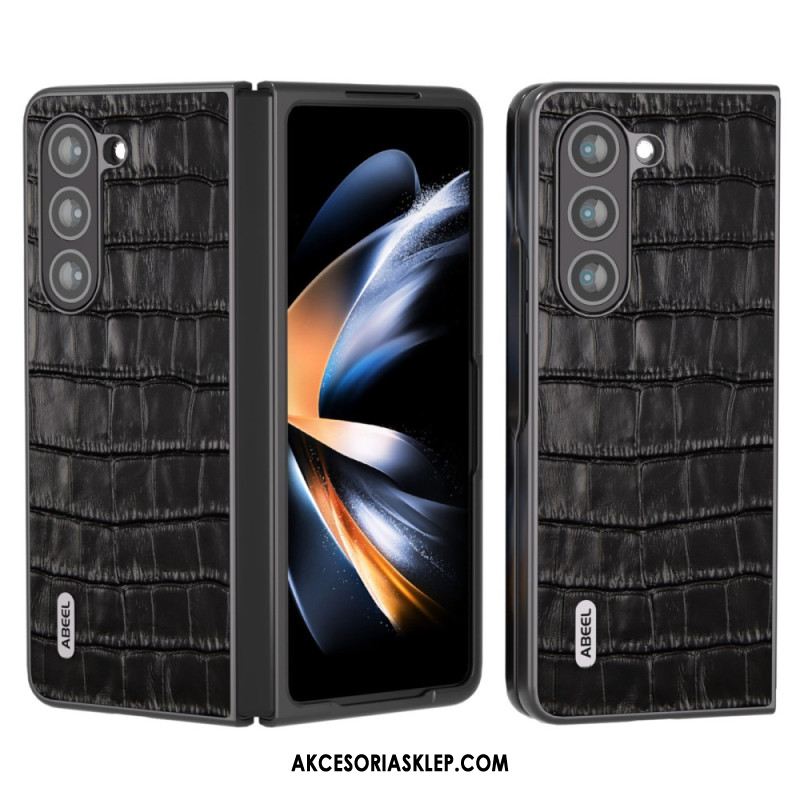 Etui Samsung Galaxy Z Fold 6 Tekstura Krokodyla Abeel