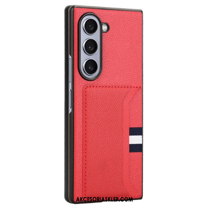 Etui Samsung Galaxy Z Fold 6 Trójkolorowe Etui Na Karty