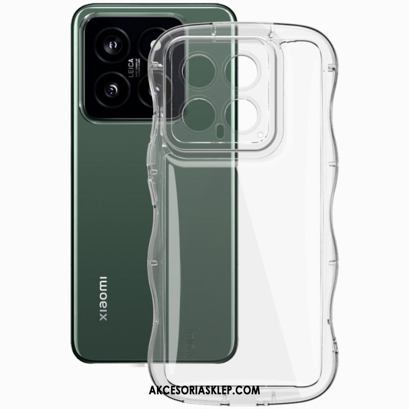 Etui Xiaomi 14 Ochrona Tektury Falistej Imak Etui Ochronne