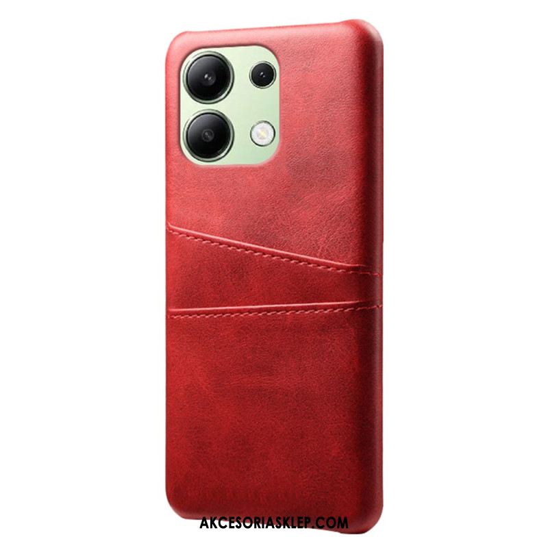 Etui Xiaomi Redmi Note 13 4g Etui Na Karty Z Efektem Skóry