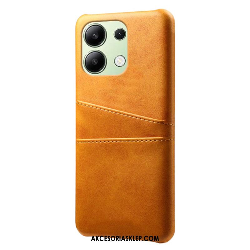 Etui Xiaomi Redmi Note 13 4g Etui Na Karty Z Efektem Skóry