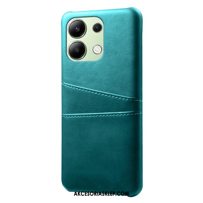 Etui Xiaomi Redmi Note 13 4g Etui Na Karty Z Efektem Skóry