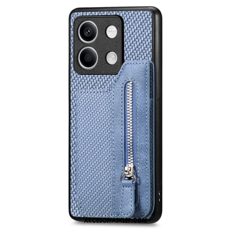 Etui Xiaomi Redmi Note 13 4g Portmonetka Z Włókna Węglowego