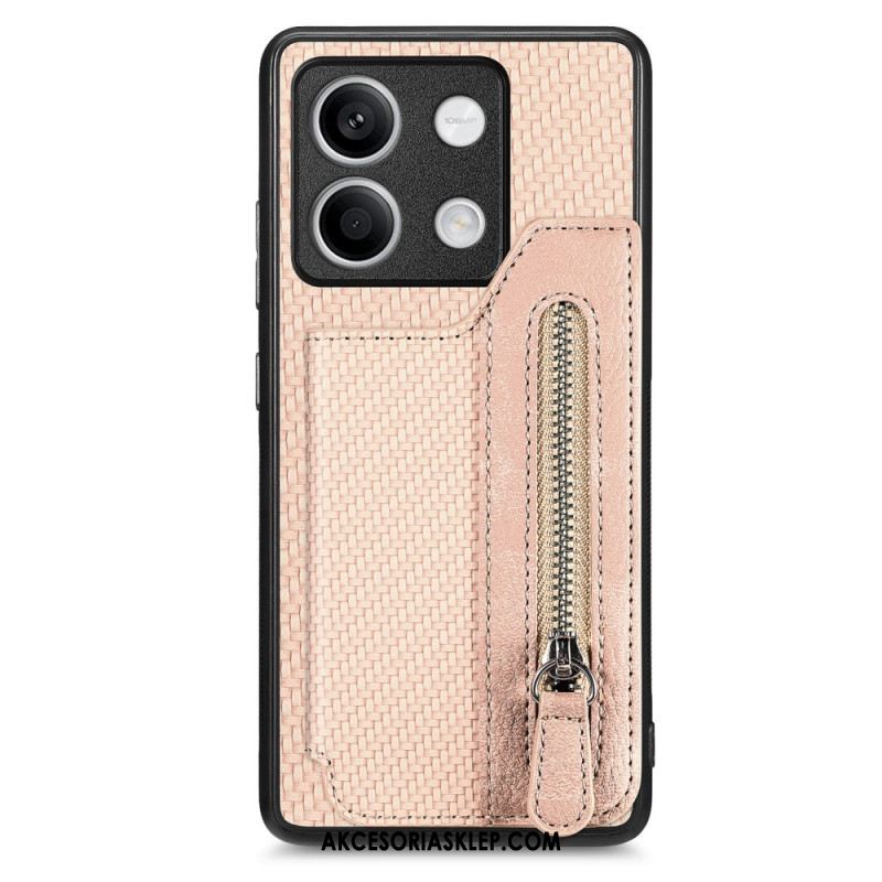 Etui Xiaomi Redmi Note 13 4g Portmonetka Z Włókna Węglowego