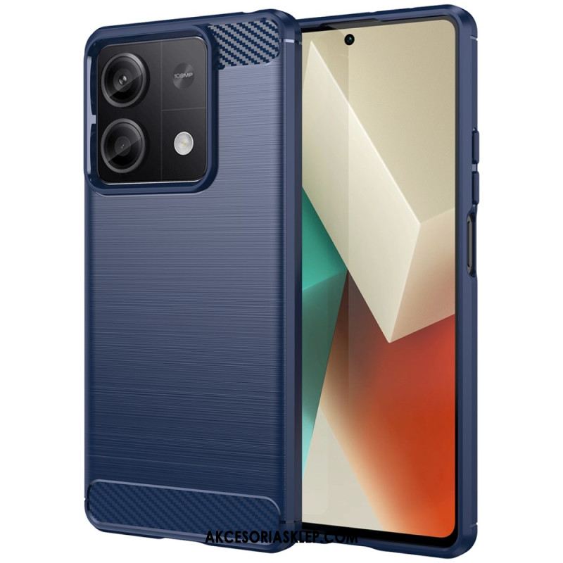 Etui Xiaomi Redmi Note 13 5g Szczotkowane Włókno Węglowe Etui Ochronne