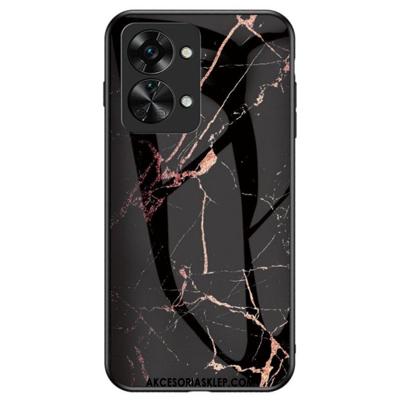 Etui do OnePlus Nord 2T 5G Marmurowe Szkło Hartowane