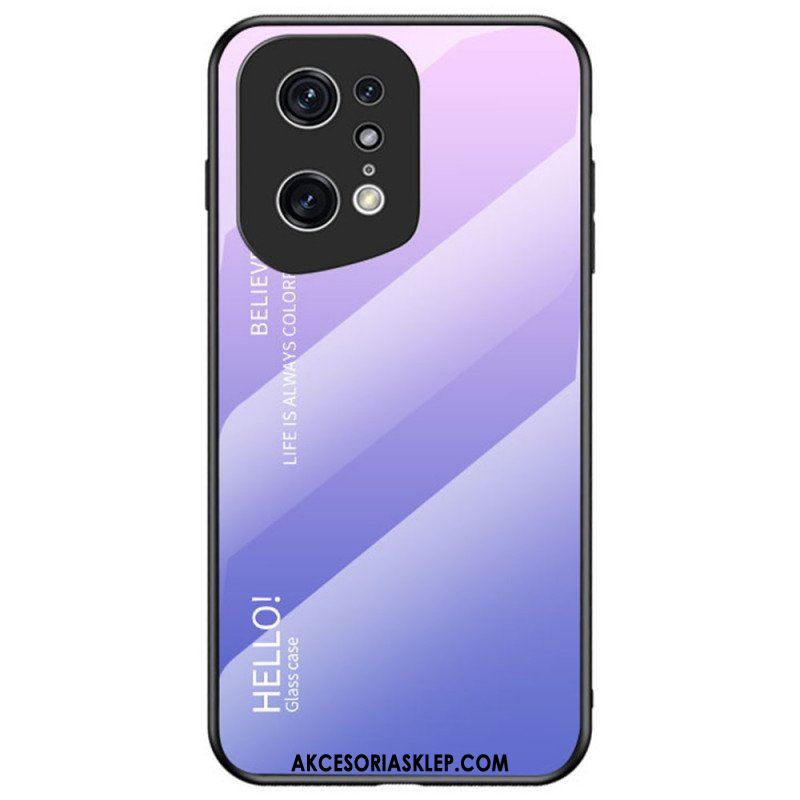 Etui do Oppo Find X5 Pro Szkło Hartowane Witam