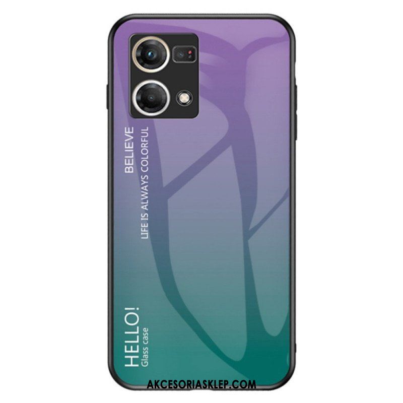 Etui do Oppo Reno 7 Szkło Hartowane Witam