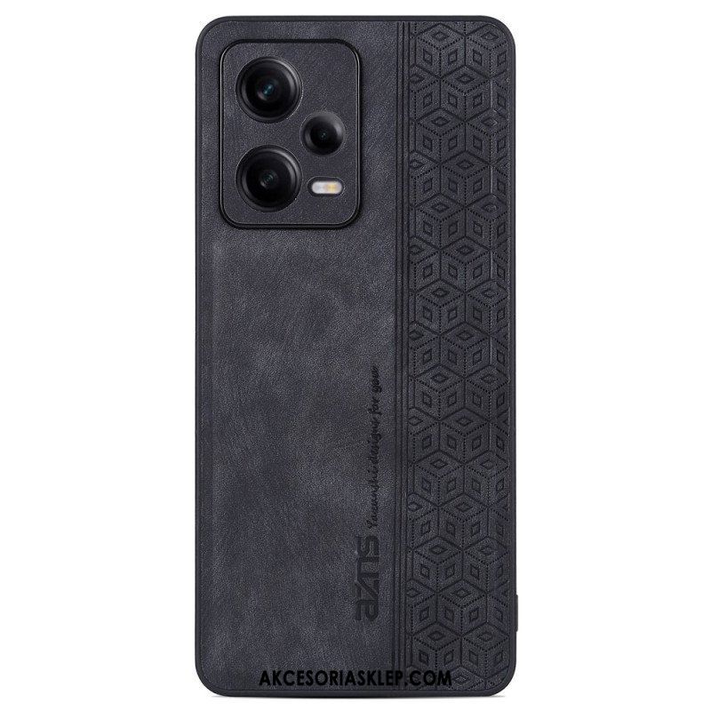 Etui do Poco X5 Pro 5G Efekt Skóry Azns