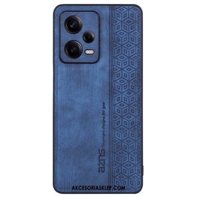 Etui do Poco X5 Pro 5G Efekt Skóry Azns