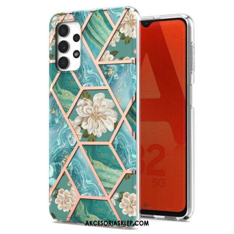 Etui do Samsung Galaxy A13 Kwiaty