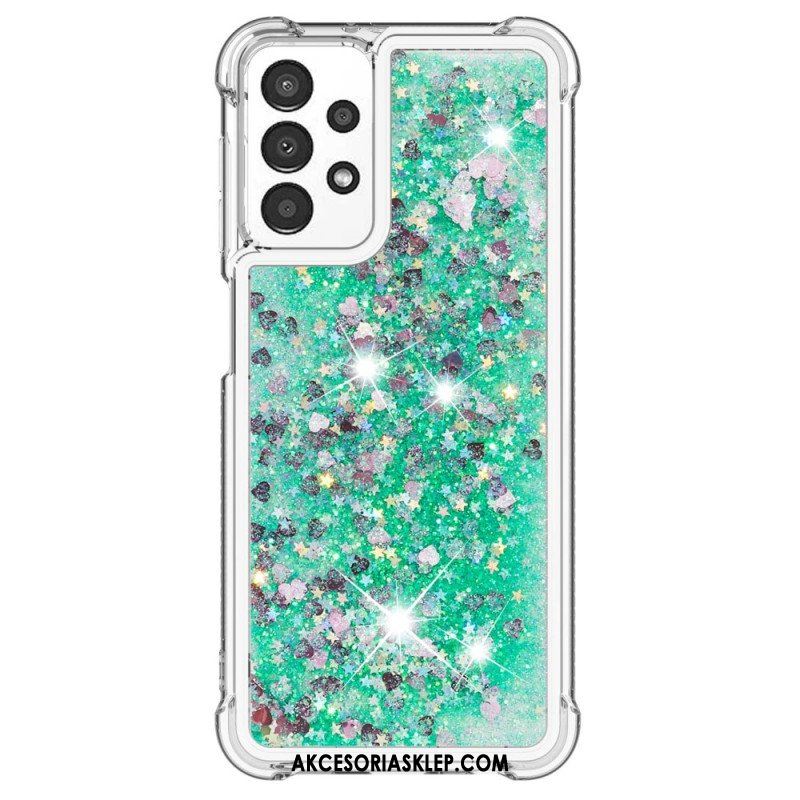 Etui do Samsung Galaxy A13 Pragnienia Cekiny