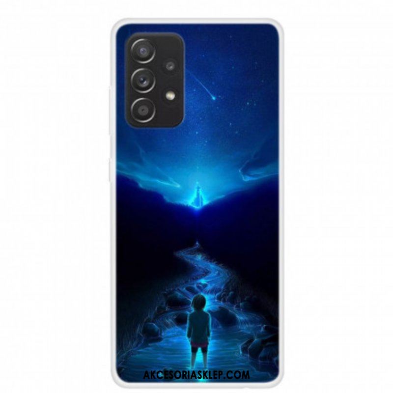 Etui do Samsung Galaxy A52 4G / A52 5G / A52s 5G Silikonowe Sny Planet